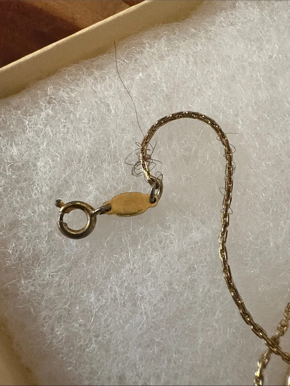 Dior Gold Round Pendant Necklace with Script Letter